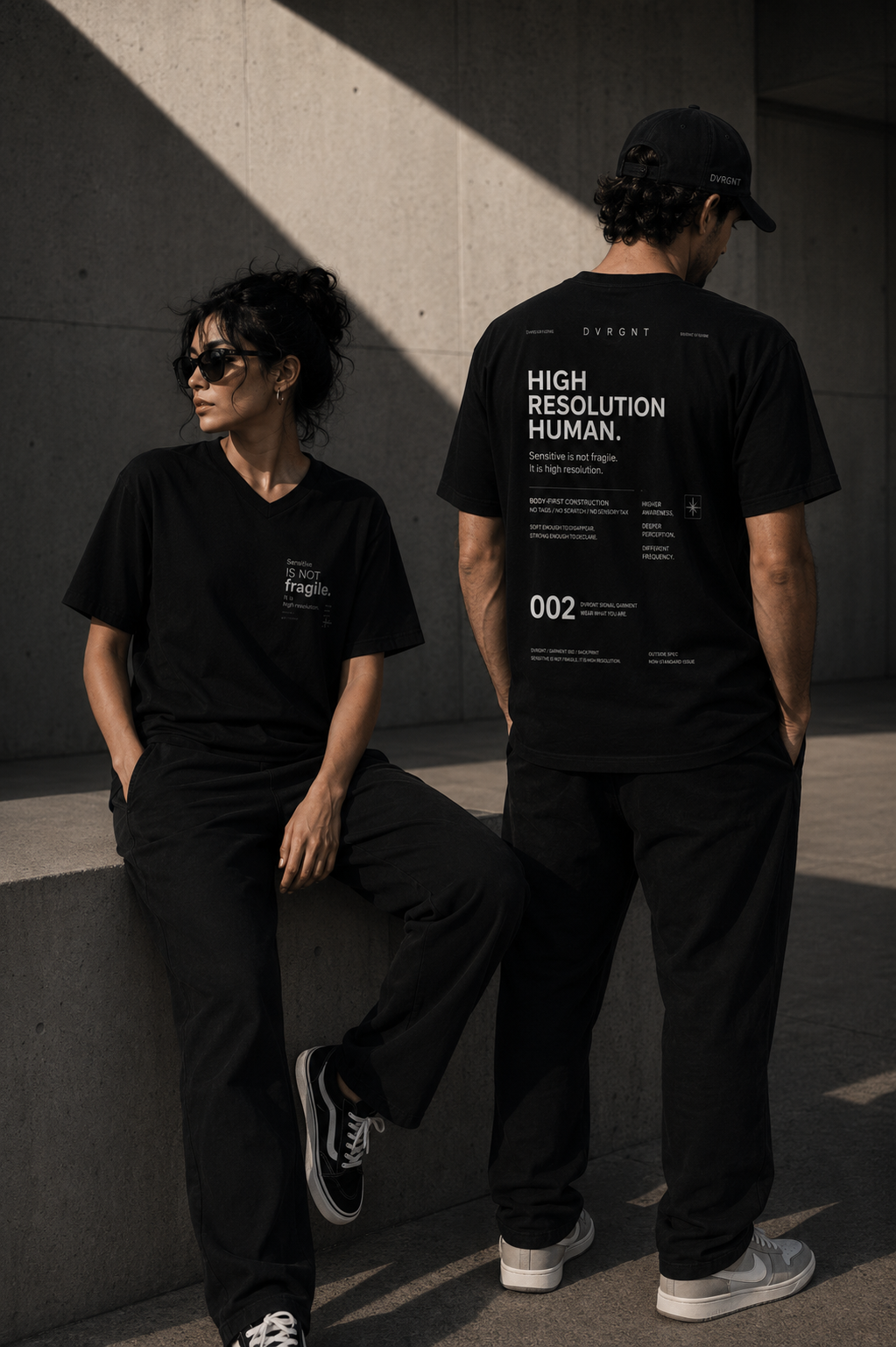 HIGH RESOLUTION TEE — DVRGNT