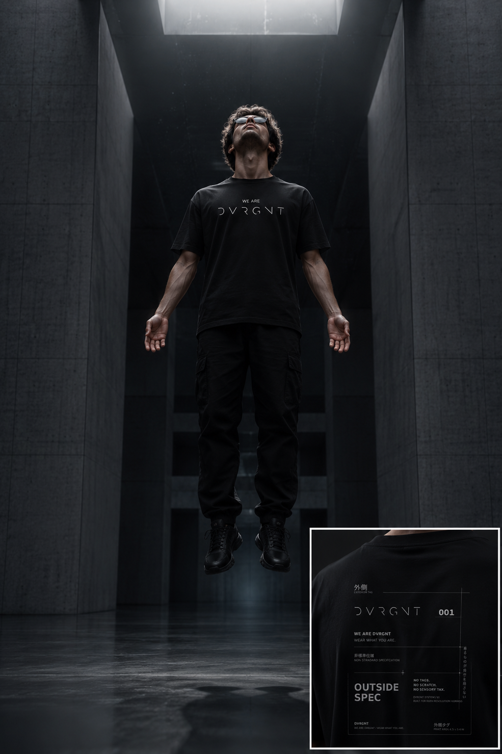WE ARE DVRGNT TEE